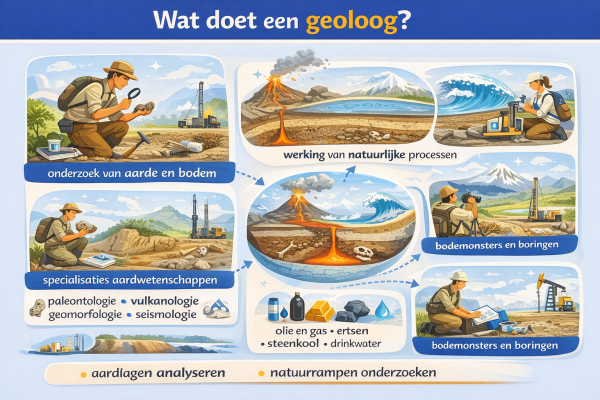Wat doet een geoloog